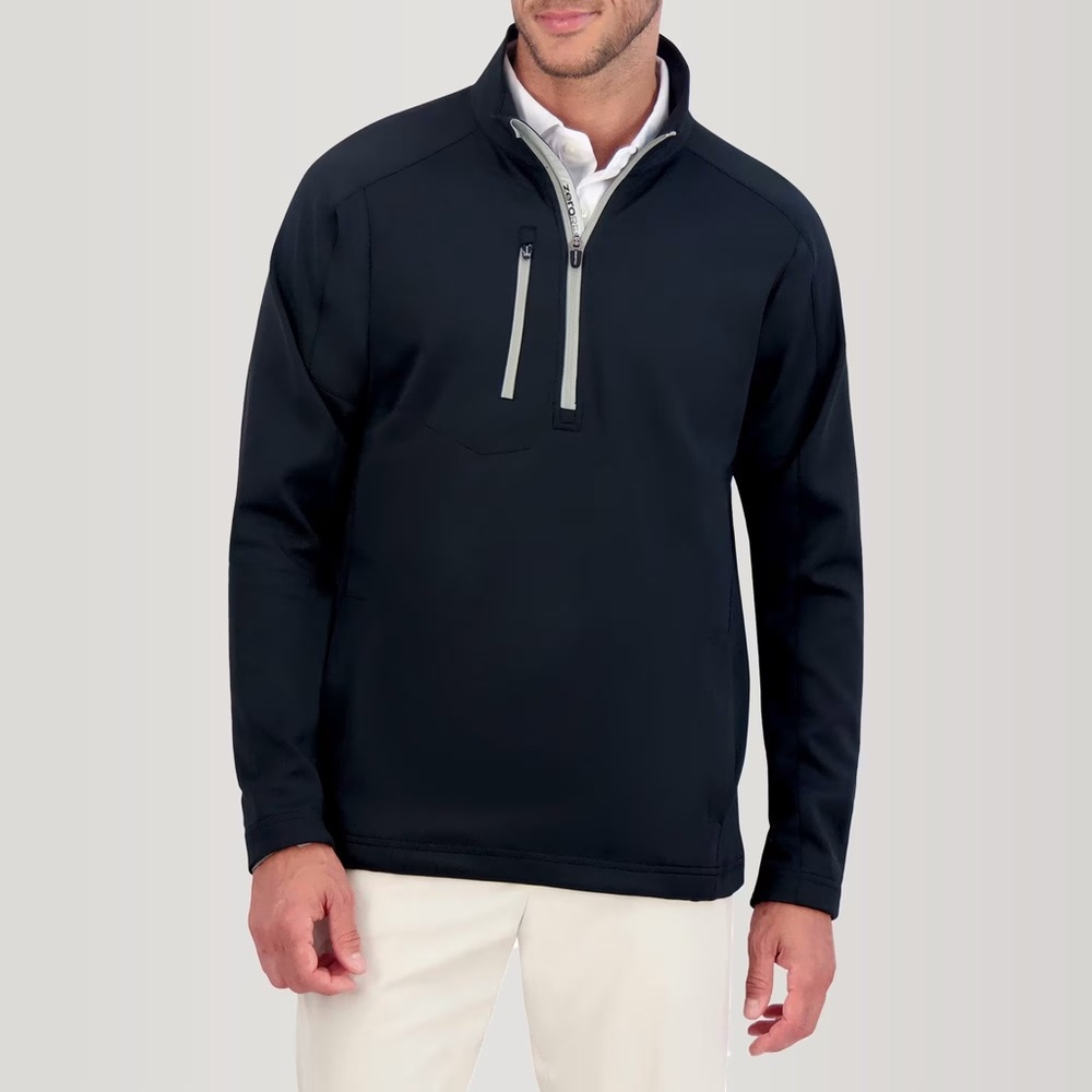 Zero Restriction Z500 1/4 Quarter Zip Pullover Large L